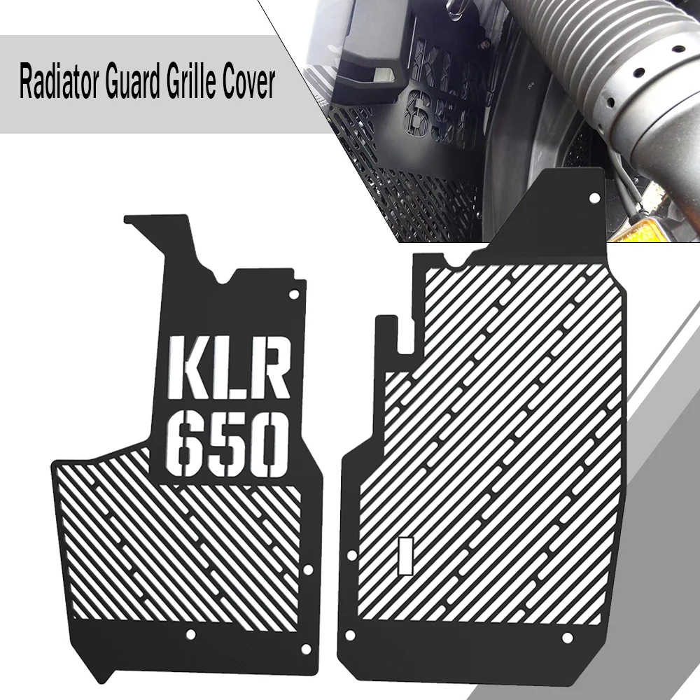 

For KAWASAKI KLR650 Adventure KLR 650 ADV 2022 2023 2024 Motorcycle Accessories KLR 650 Radiator Guard Grille Cover Protection