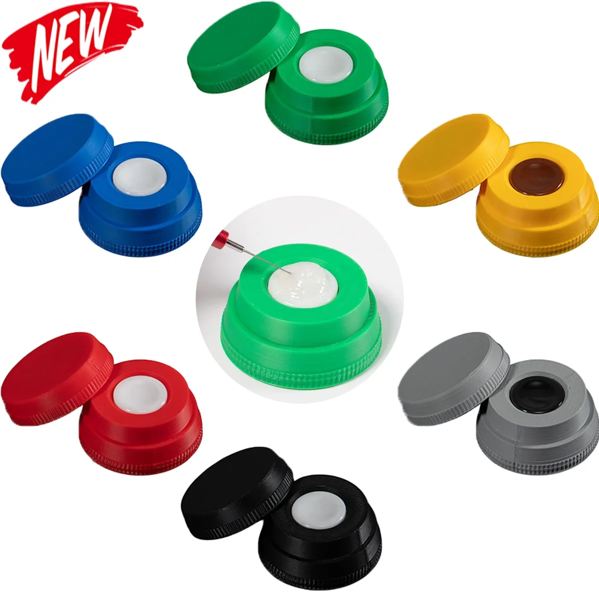 1/2/3/6PCS Dustproof Watch Oiler Dish Essential Tool for Watch Maintenance Repair Ideal for Hobbyists & Professional Repairers