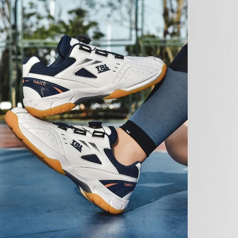 2026 New Arrival Badminton Shoes For Mens Breathable Tennis Men Shoe Anti-Slip Table Tennis Shoe Unisex Indoor Court Shoes Man