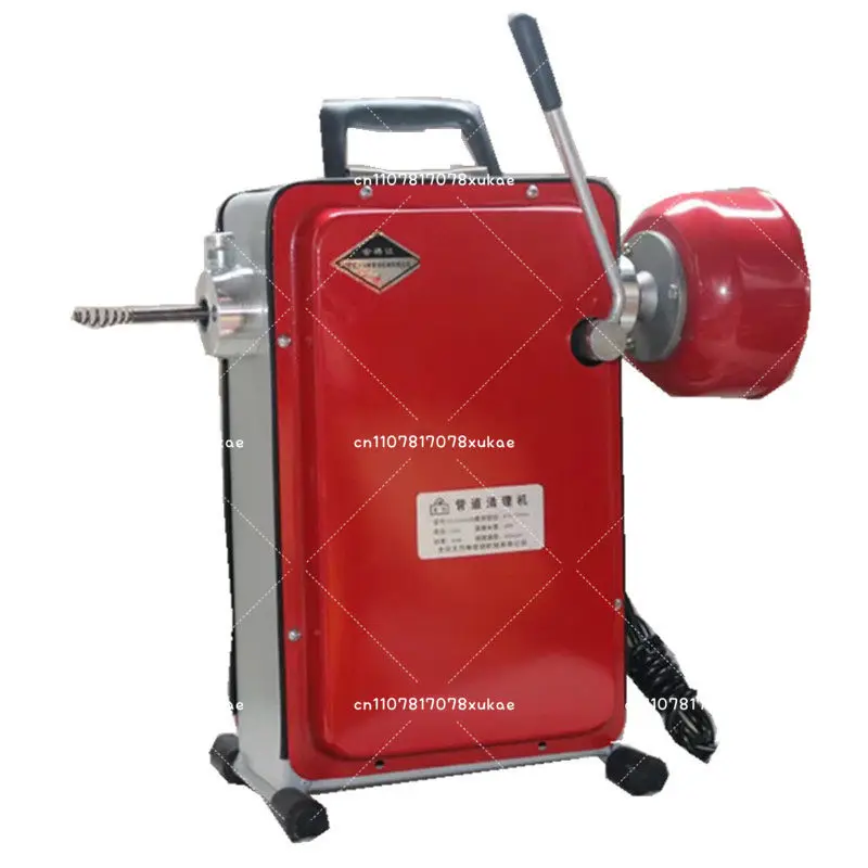 Electric Pipe Dredging Machine Pipe Unclogger Household Cleaning Toilet Machine Sewer Unclogger Professional Sewer Dredging Tool