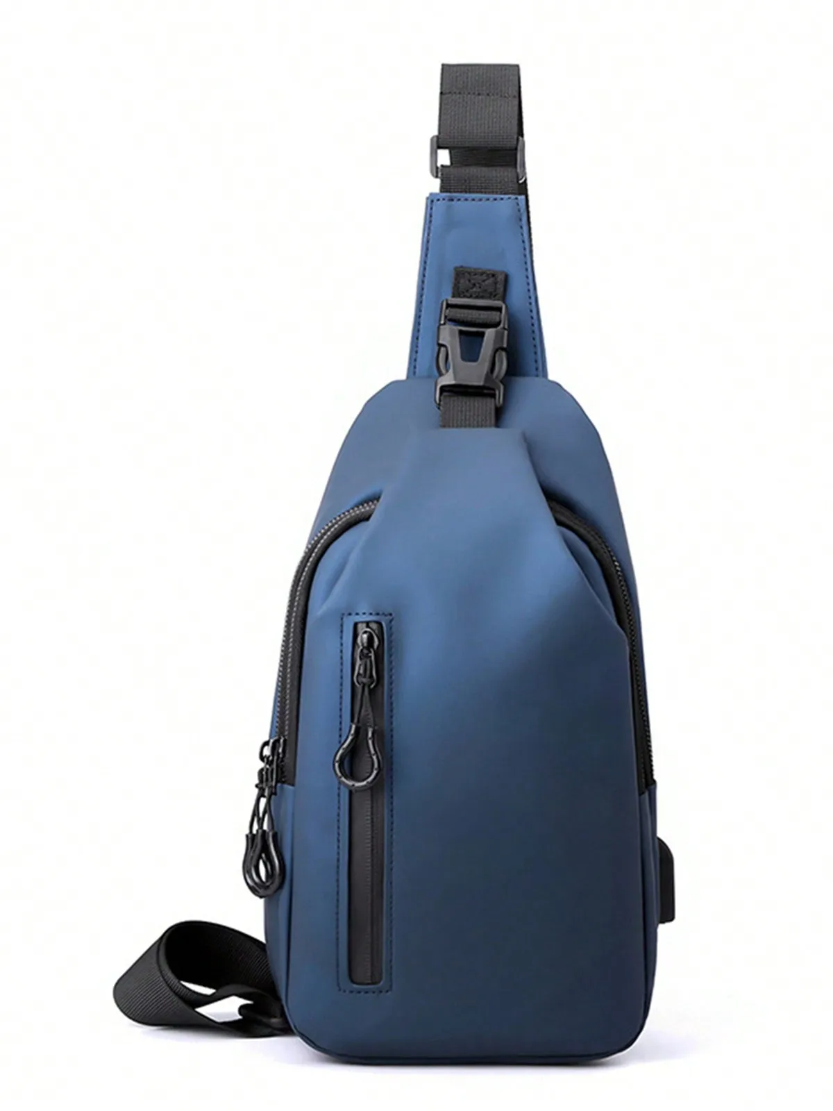 

Casual Shoulder Crossbody Bag For Men Women Small Sling Bag With Zipper Pocket Adjustable Strap Daypack