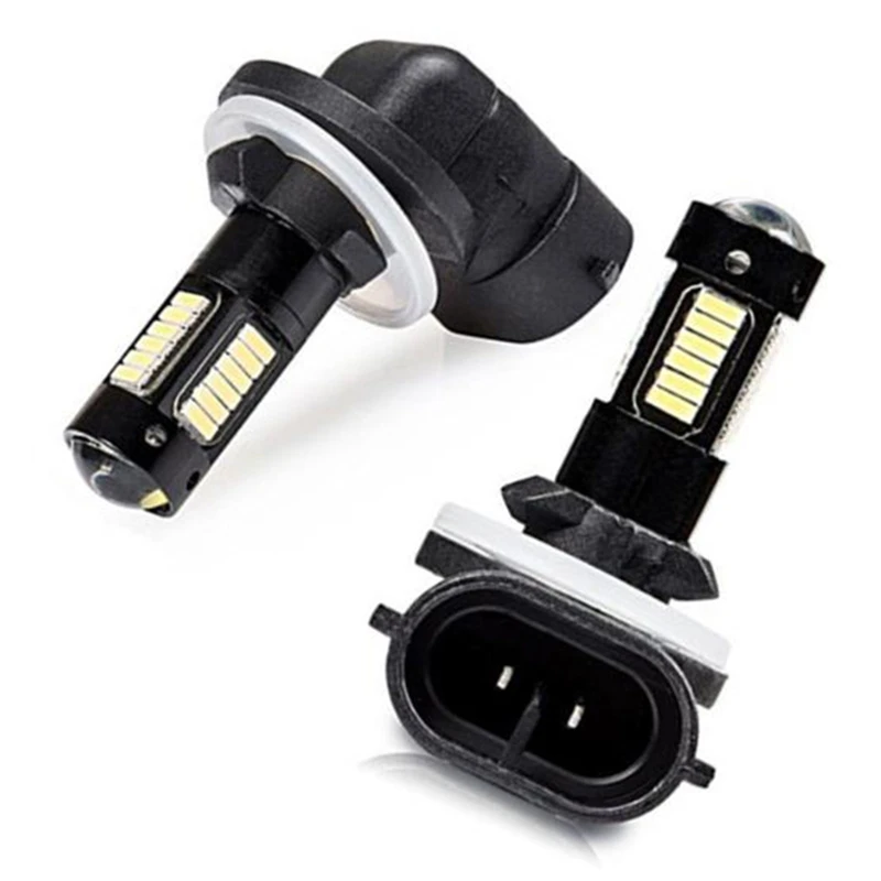 QM High Power 30SMD 4014 881 880 H27 LED-vervangingslampen voor auto-mistlampenlampen