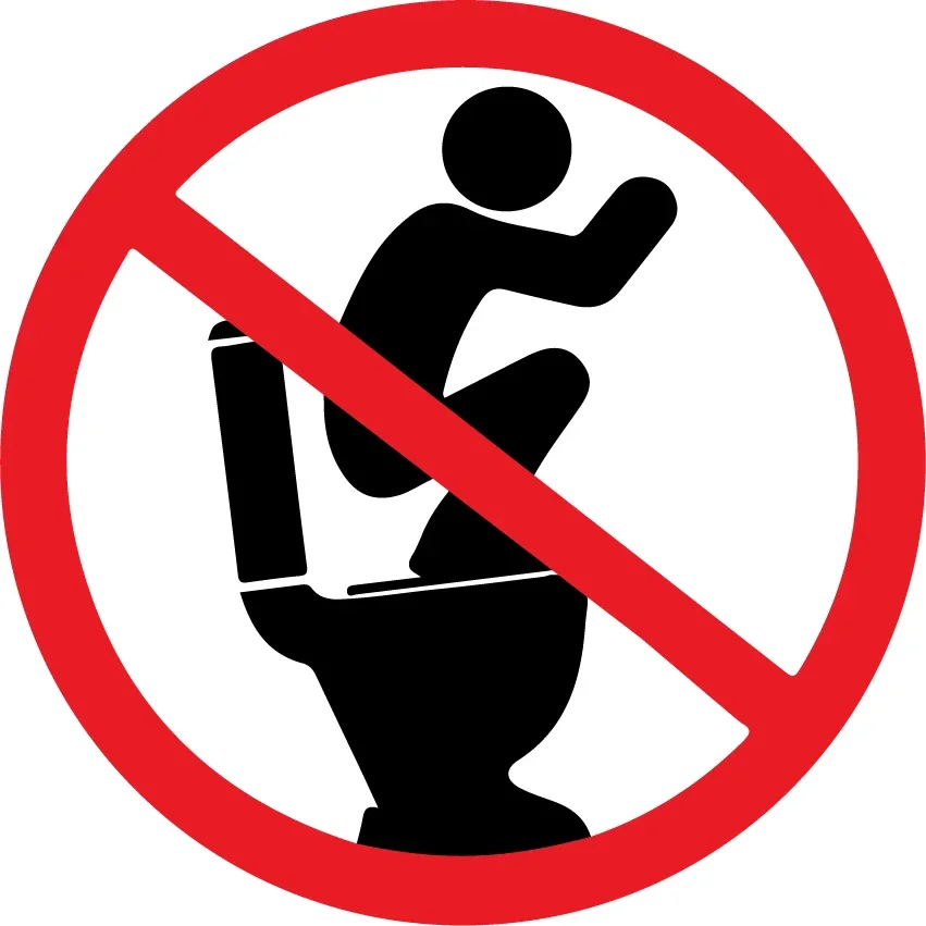 Do Not Stand On Toi… - image