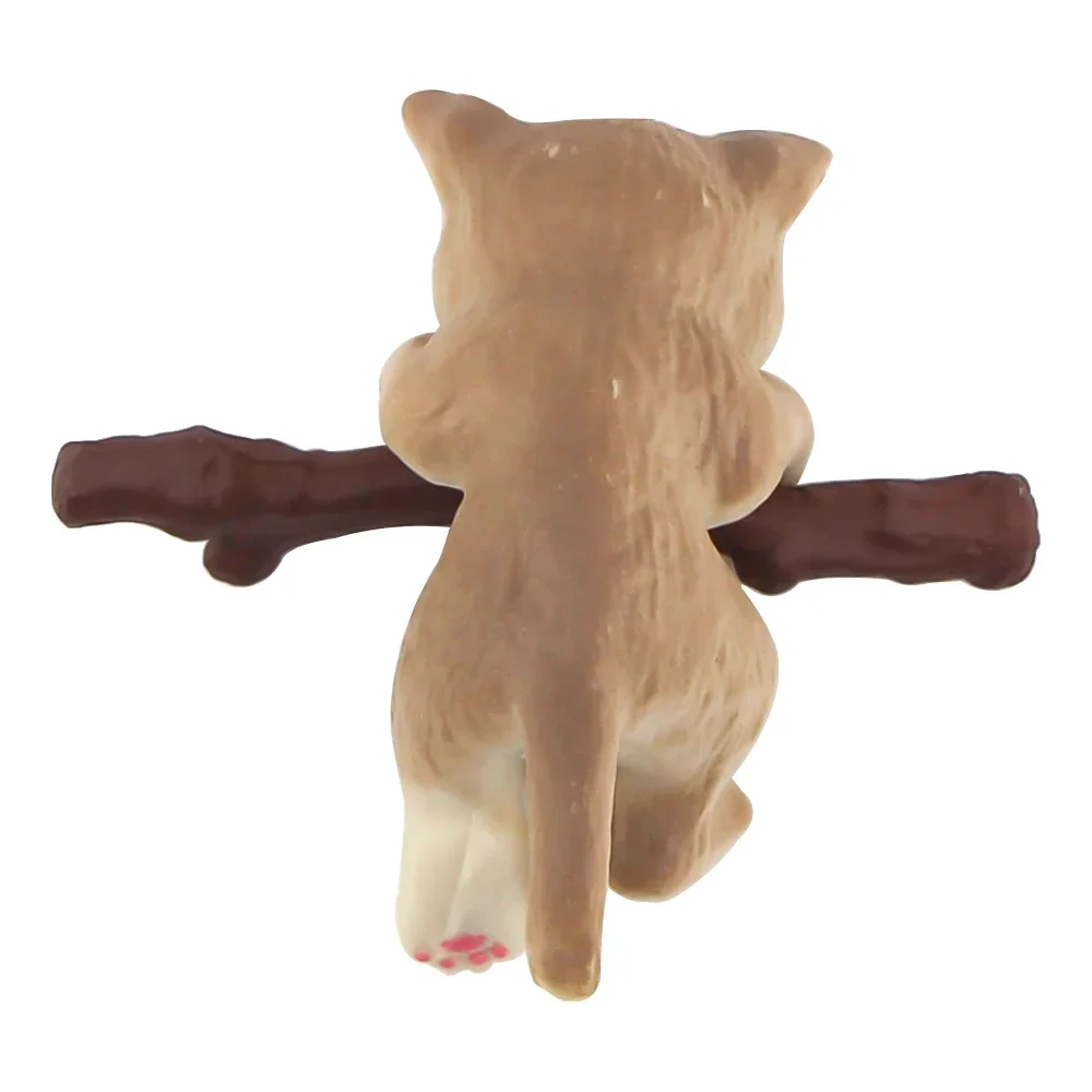 Car Pendant Ornaments Cat lovers Auto Interior Rear View Mirror Cute Branch Cat Hanging Decoration Dangle Trim Accessories