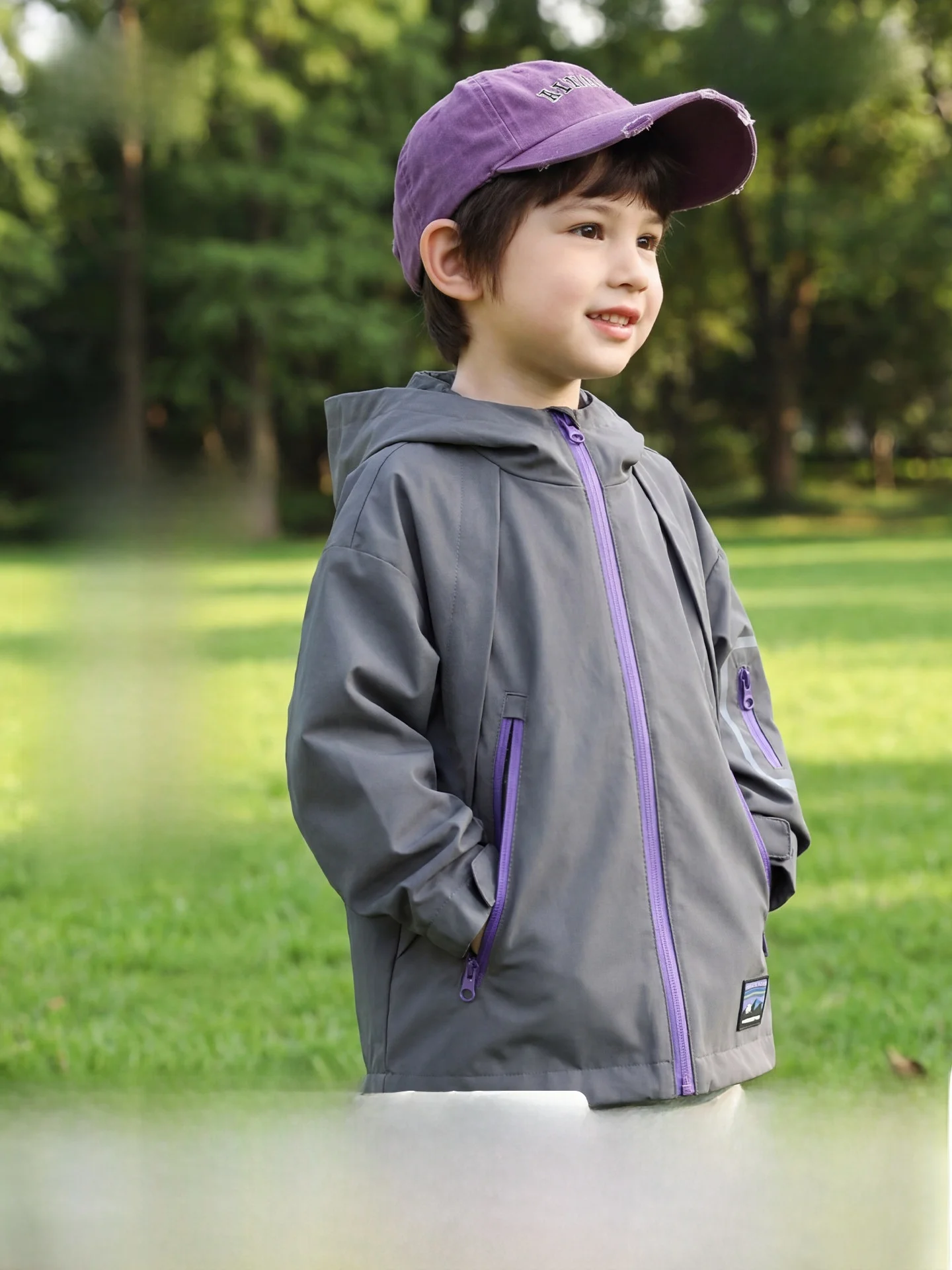 outdoor-windproof-waterproof-hooded-jacket-for-boys-and-girls-spring-autumn-new-style-children's-clothing-righteuro