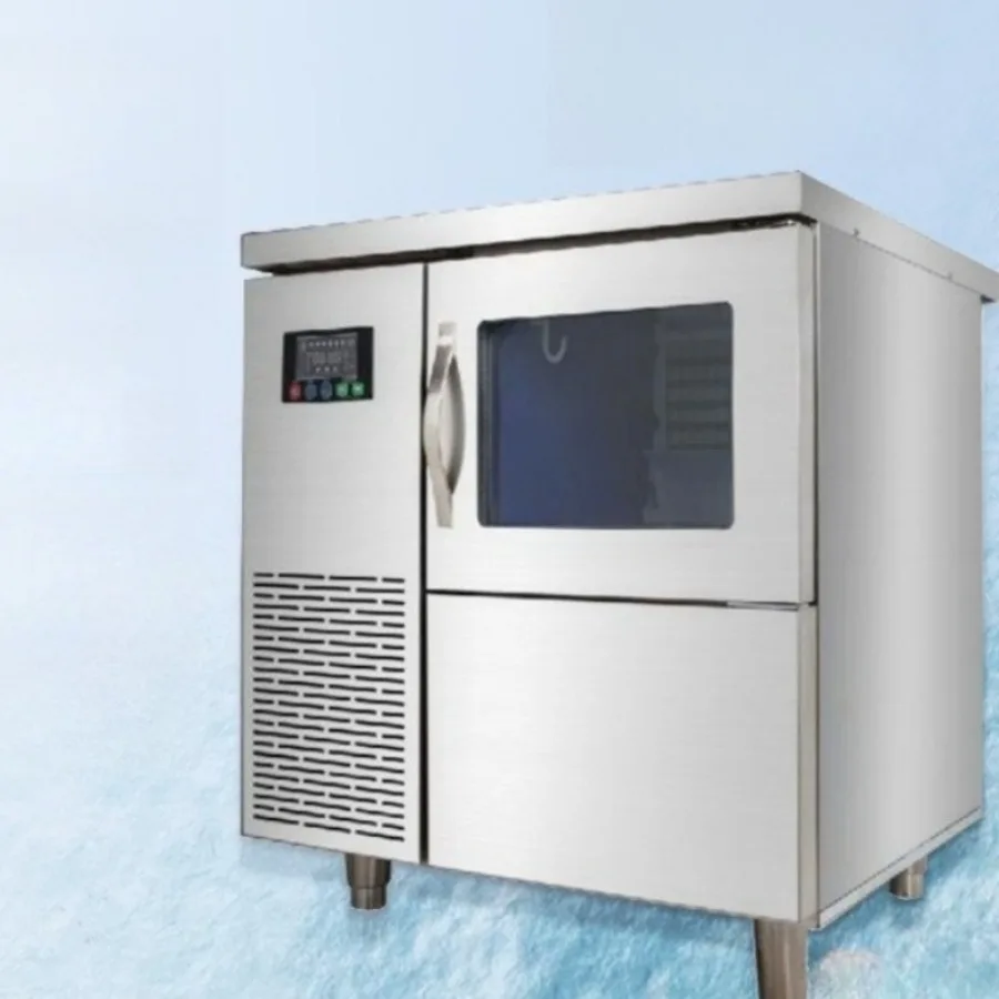 High-end Ice Maker Hot Pot Restaurant Sashimi Seafood Ice Maker Supermarket Durable Commercial Furniture Eismaschine ZYZBJ60