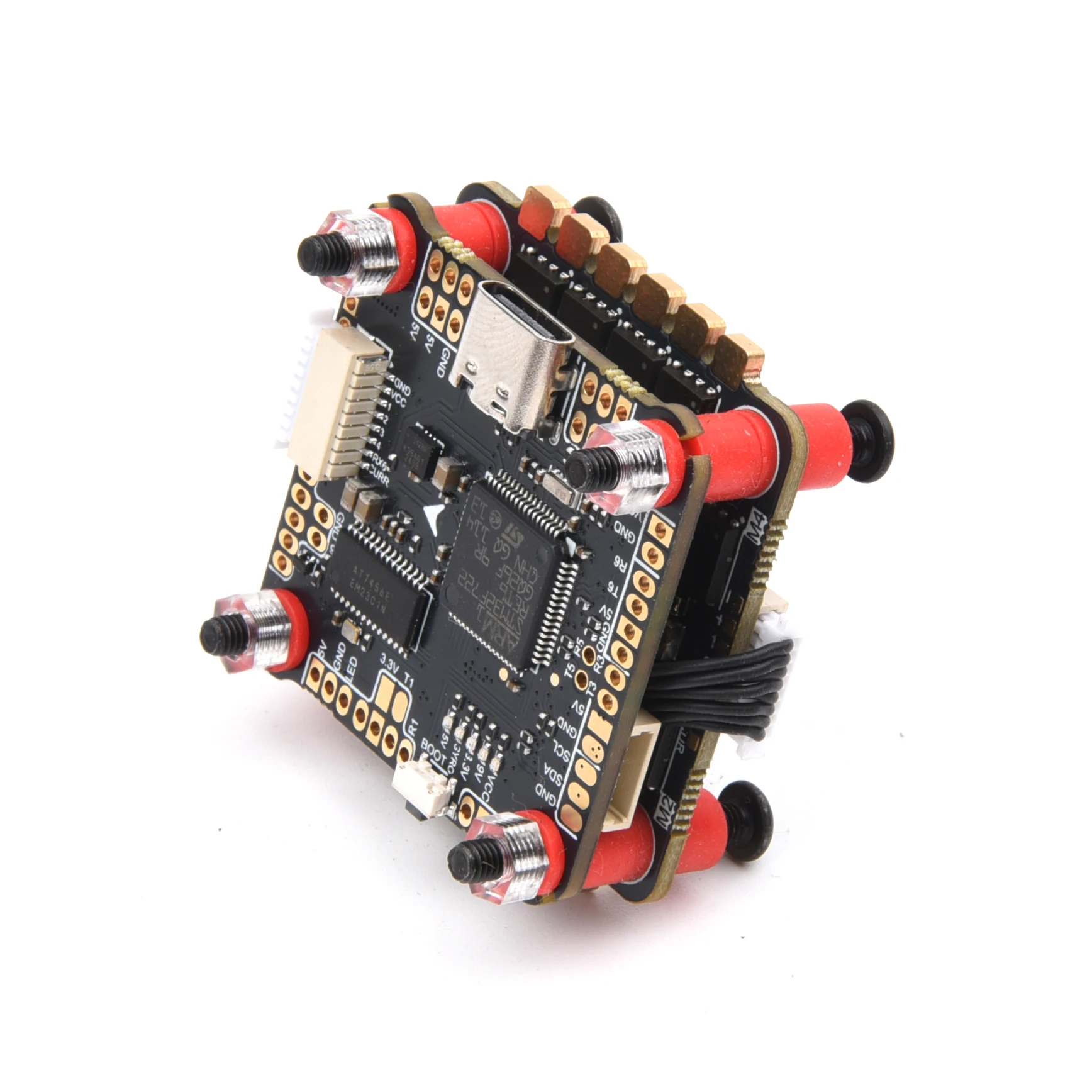 3-6S F7 F722 Flugsteuerung & 60A 4-in-1 ESC Stack 30,5x30,5mm ICM42688 Gyro für Mark4 APEX XL 7-Zoll 10-Zoll FPV-Rahmen-Drohne – Detail 8
