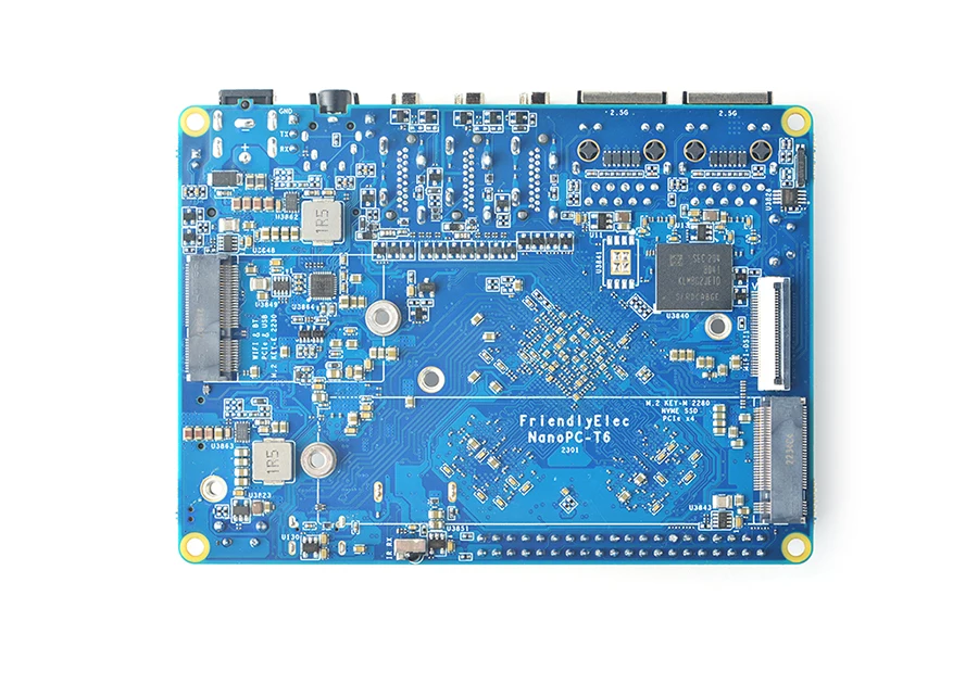 Friendly Nanopc T6 Development Board kit RK3588 Cortex A76 6TOPs Computing Power  Twin 2.5