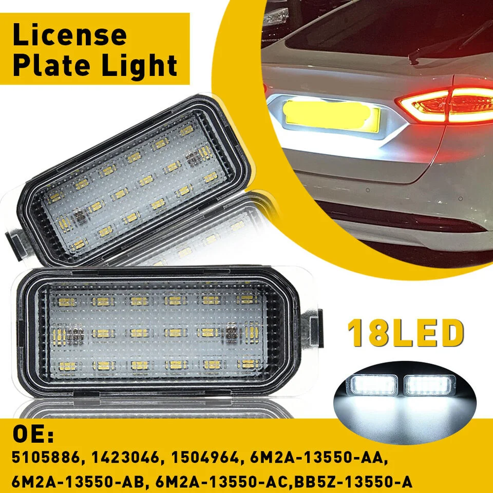 2X 18 Led License N…