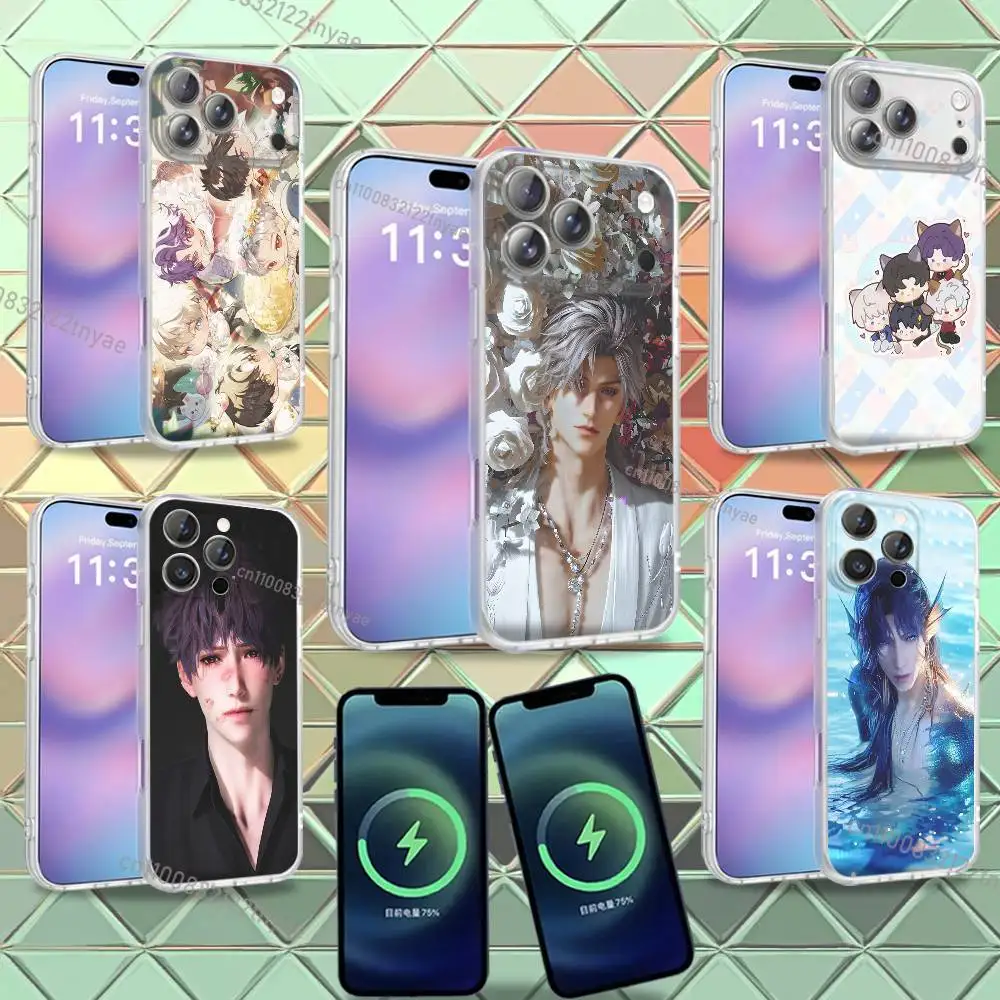 

Love D-Deepspace S-Sylus Phone Case For iPhone 16,14,11,17,13,15,12,Air,Plus,Pro,Max,E,Mini Frosted for Magnetic Wireless