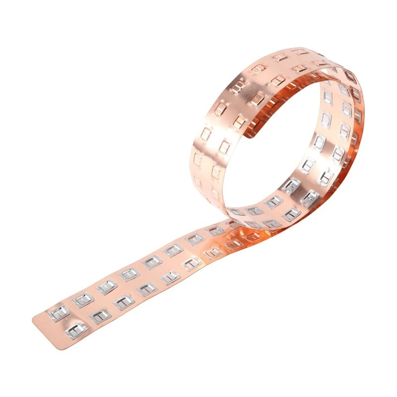 Y22A-18650 Copper-Nickel Busbar Starting Power Supply Battery Pack Connector Strip For DIY Spot Welding BMS Inverter