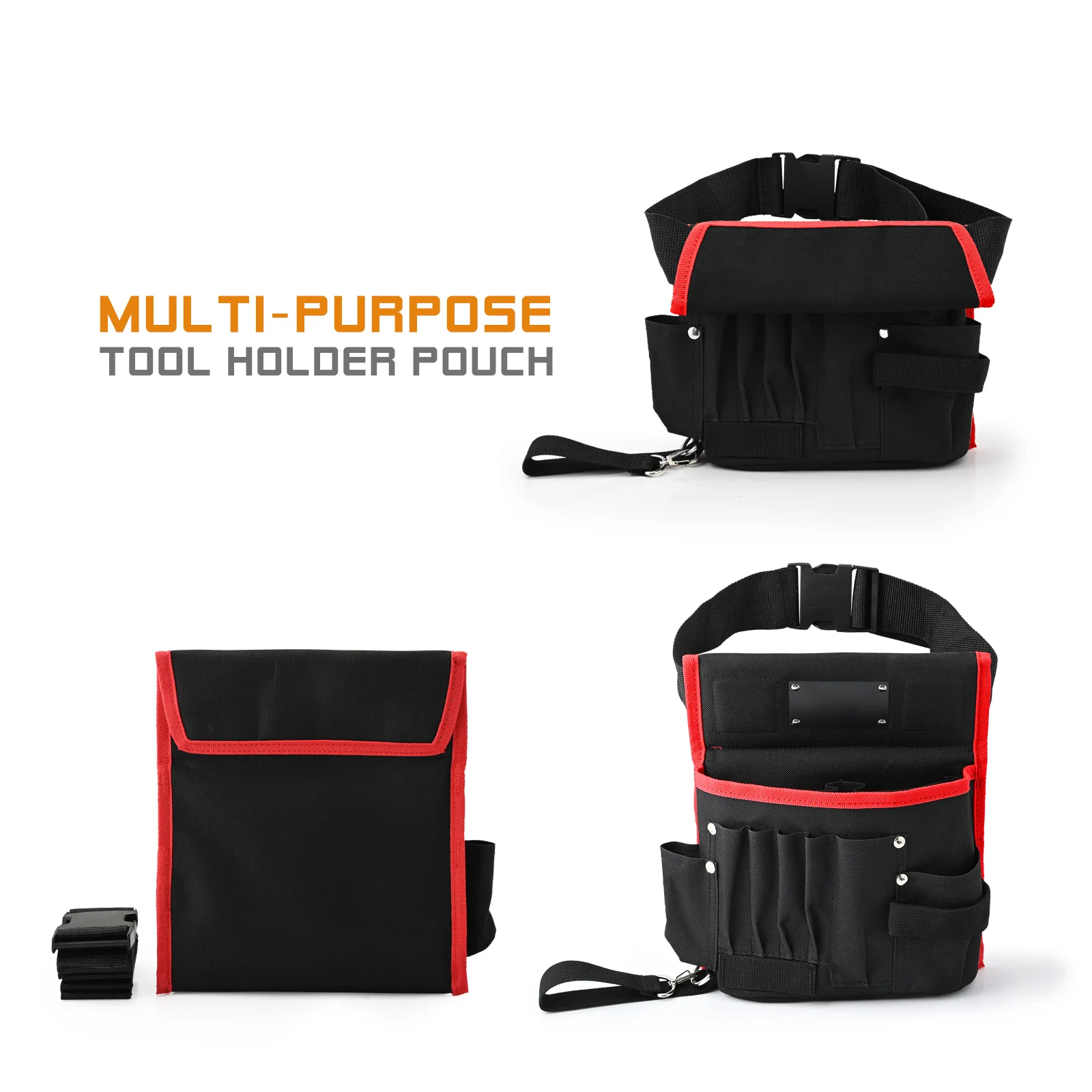 Car Wrap Tool Bag Oxford Cloth Waterproof Utility Waist Belt Pouch Carbon Vinyl Film Window Tinting Scraper Holder