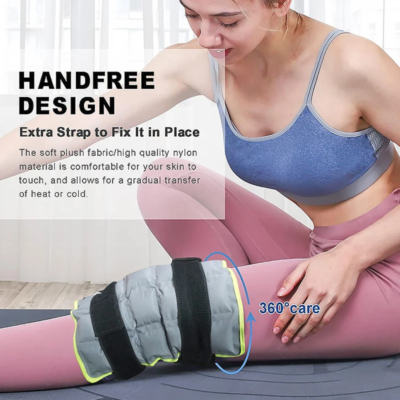 1 New Multi-compartment Self-absorbing Water Knee Pads Ice Packs Physiotherapy Hot Compresses Heated Knee Pads Sports Pads