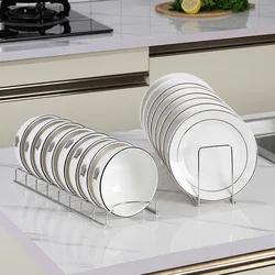 Scolapiatti in acciaio inox Rack Ociekacz Do Naczyn cucina organizzatore di stoccaggio per la casa supporto per ciotola di essiccazione semplice ripiano per coperchio del vaso