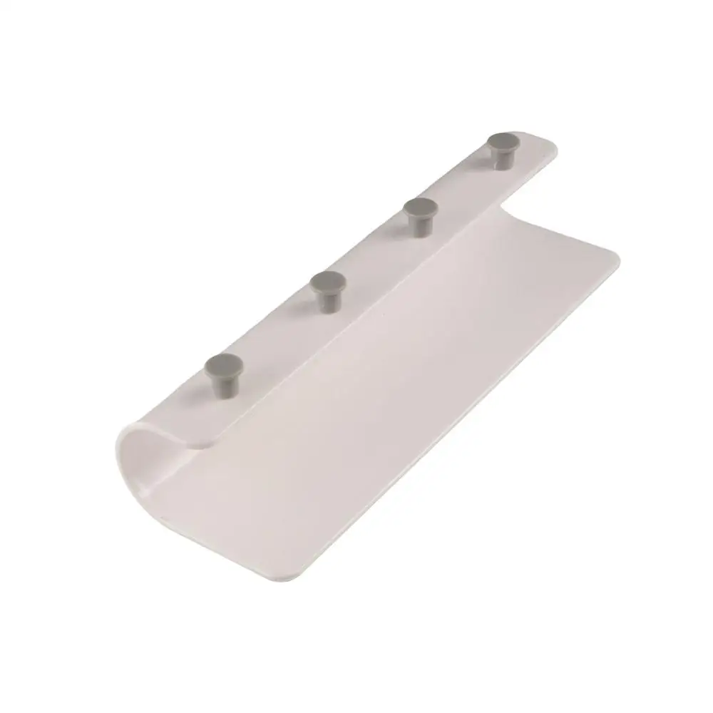 

Adhesive Wall Shelf Rack Hanging Wall Mounted Bathroom Hanger Hook Multi-purpose Nordic Style Key Storage Holder Kitchen
