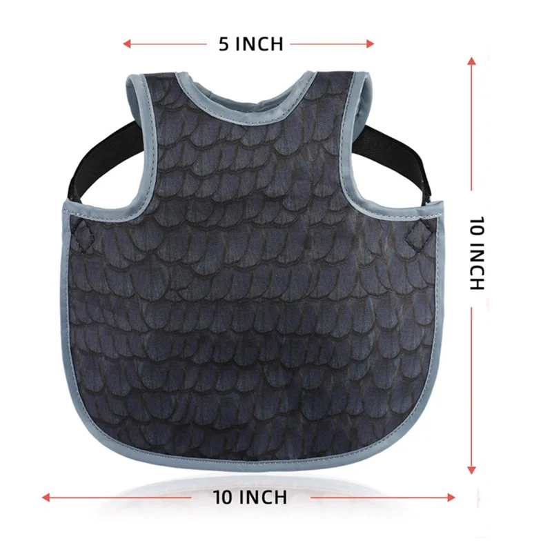 A38Q-Chicken Saddles For Hens, Chicken Apron Back Protector For Hens With Adjustable Strap, Chicken Hen Mating Saddle