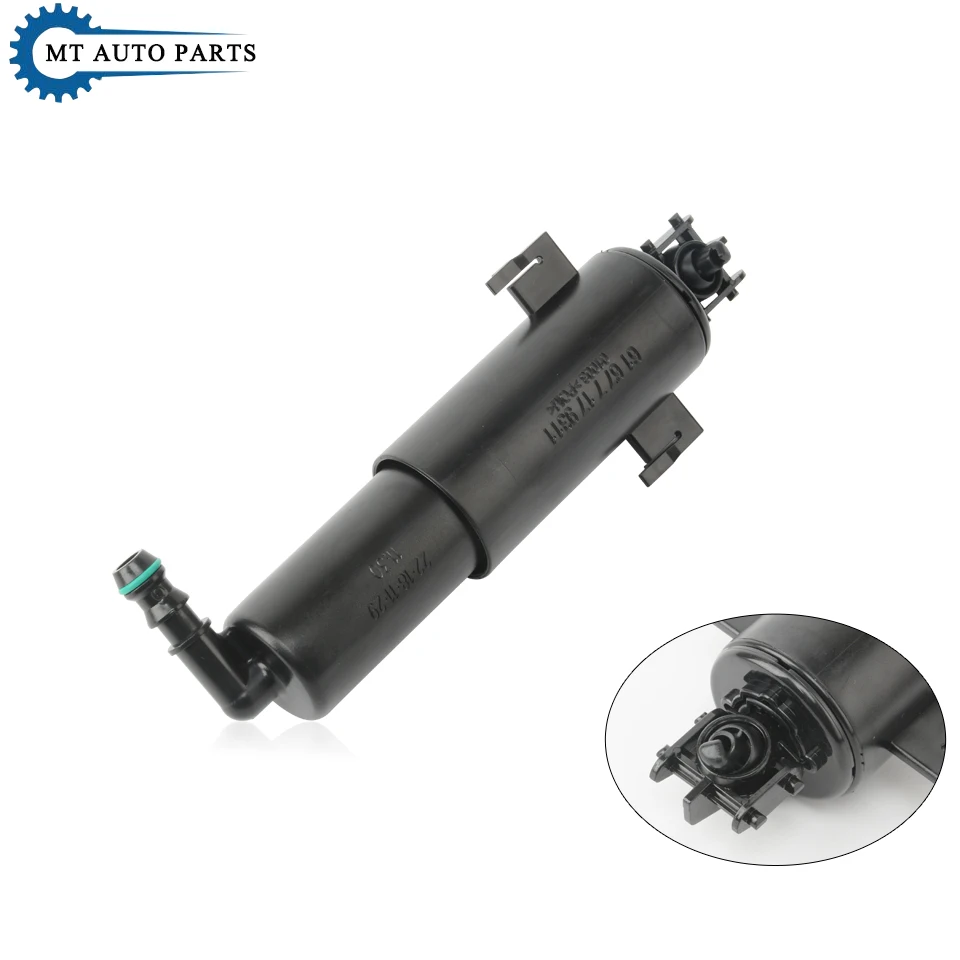 

MTAP Front Headlight Washer Water Sprayer Nozzle Jet Pressure Cylinder Pump For BMW 3 E90 E91 E92 E93 2006-2012 OEM：61677179311