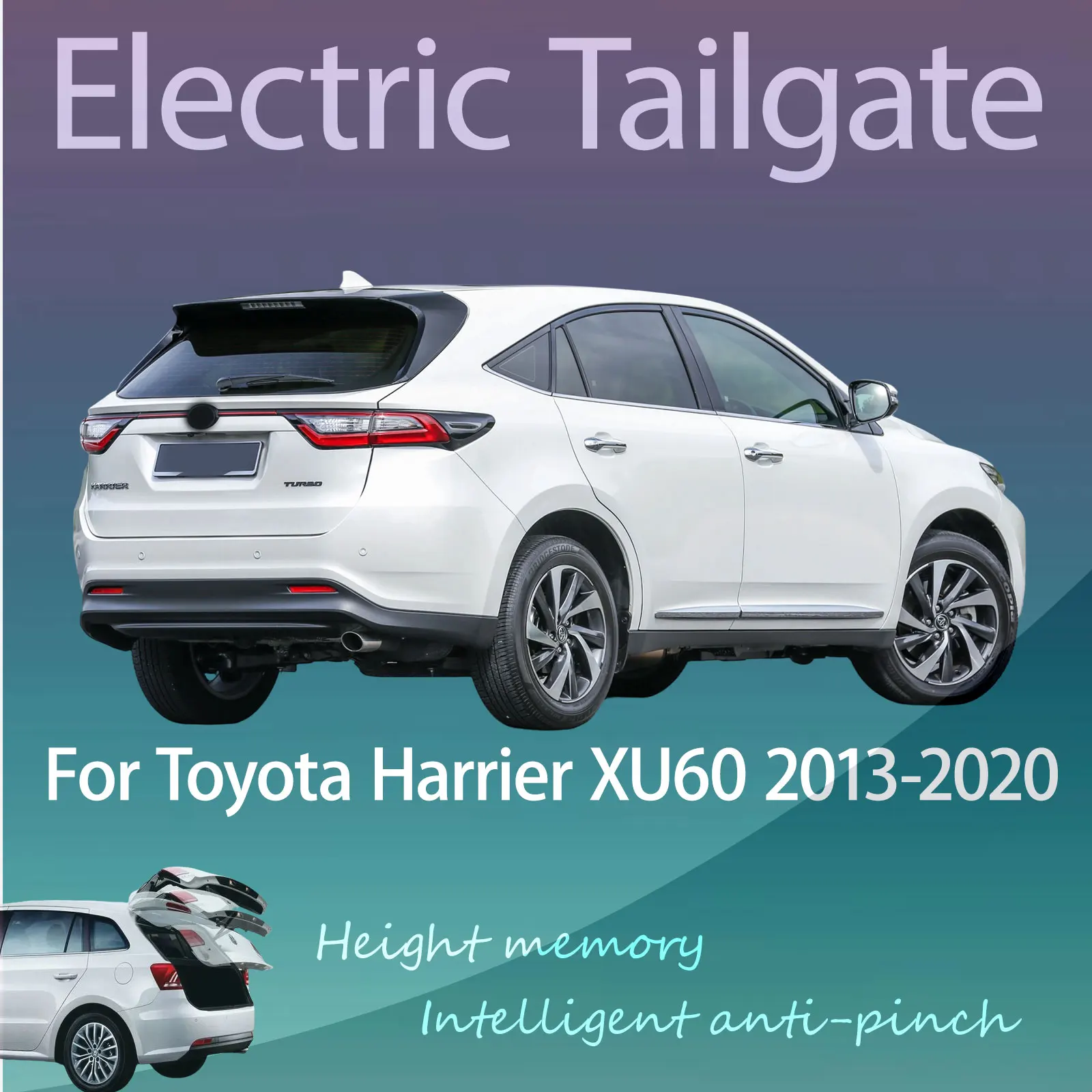 

For Toyota Harrier XU60 2013-2020 Electric Modified Tailgate Intelligent Height Automatic Lifting Key-Controlled