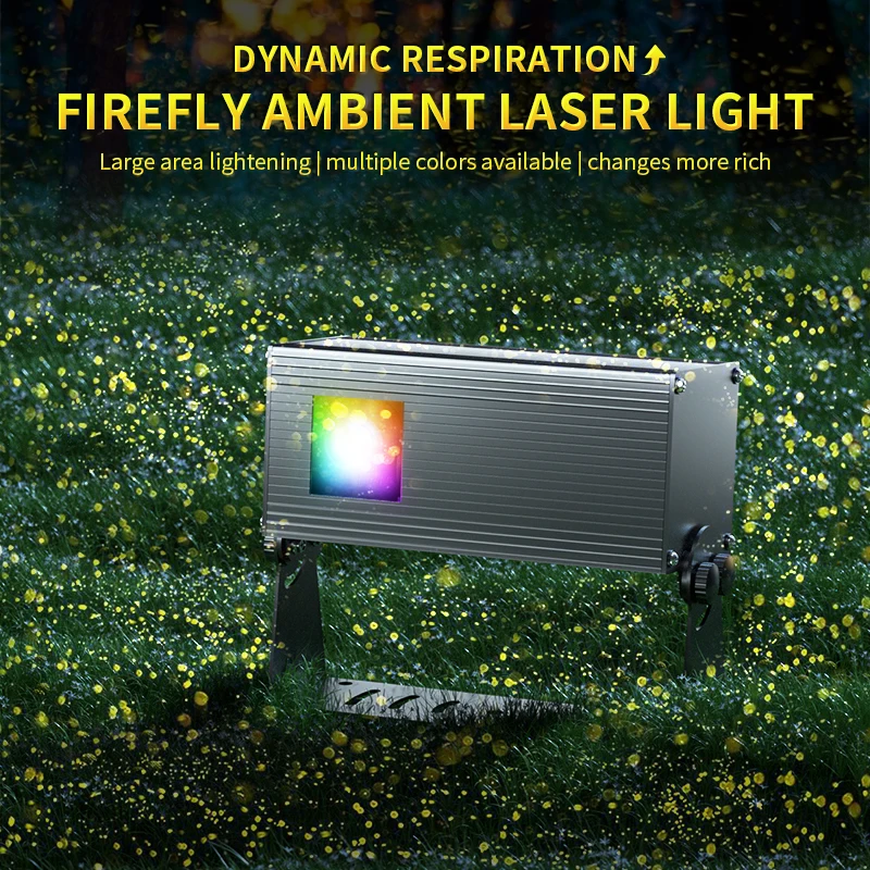 20W dynamic breathing firefly laser projection light outdoor waterproof park lighting projection gobo logo projector