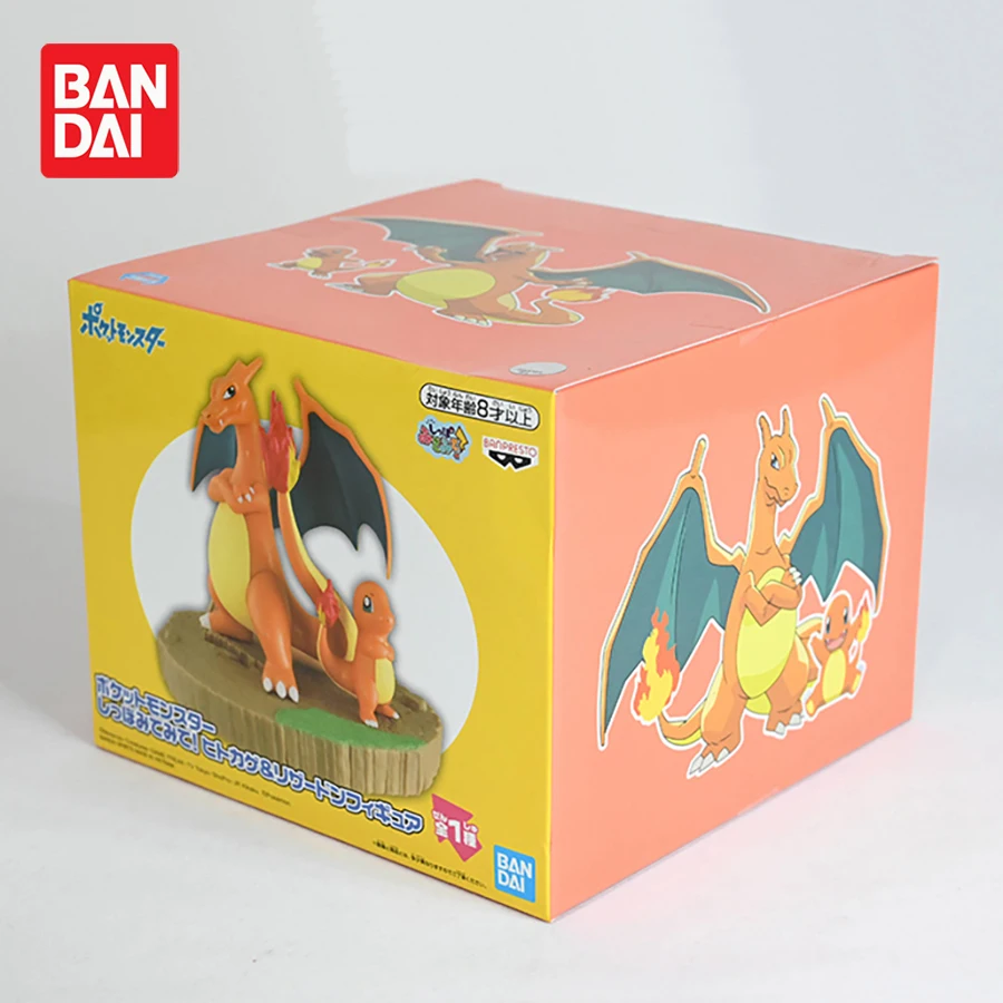 

Original Banpresto Pokemon Go Charizard Charmander Action Figures Juguetes Collectible Model Toys Amine Figurals Brinquedos