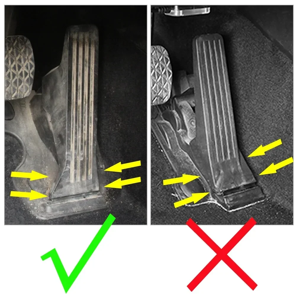 For Mazda 3 2014~2018 Car Foot Pedals Cover Accelerator Brake Pedal Rest Pedals Non-Slip Mat Provide Lasting Durable Accessories view 2