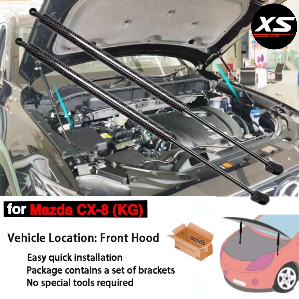 

Damper for Mazda CX-8 KG2P Front Bonnet Hood Modify Gas Struts Lift Support Shock Accessories Absorber