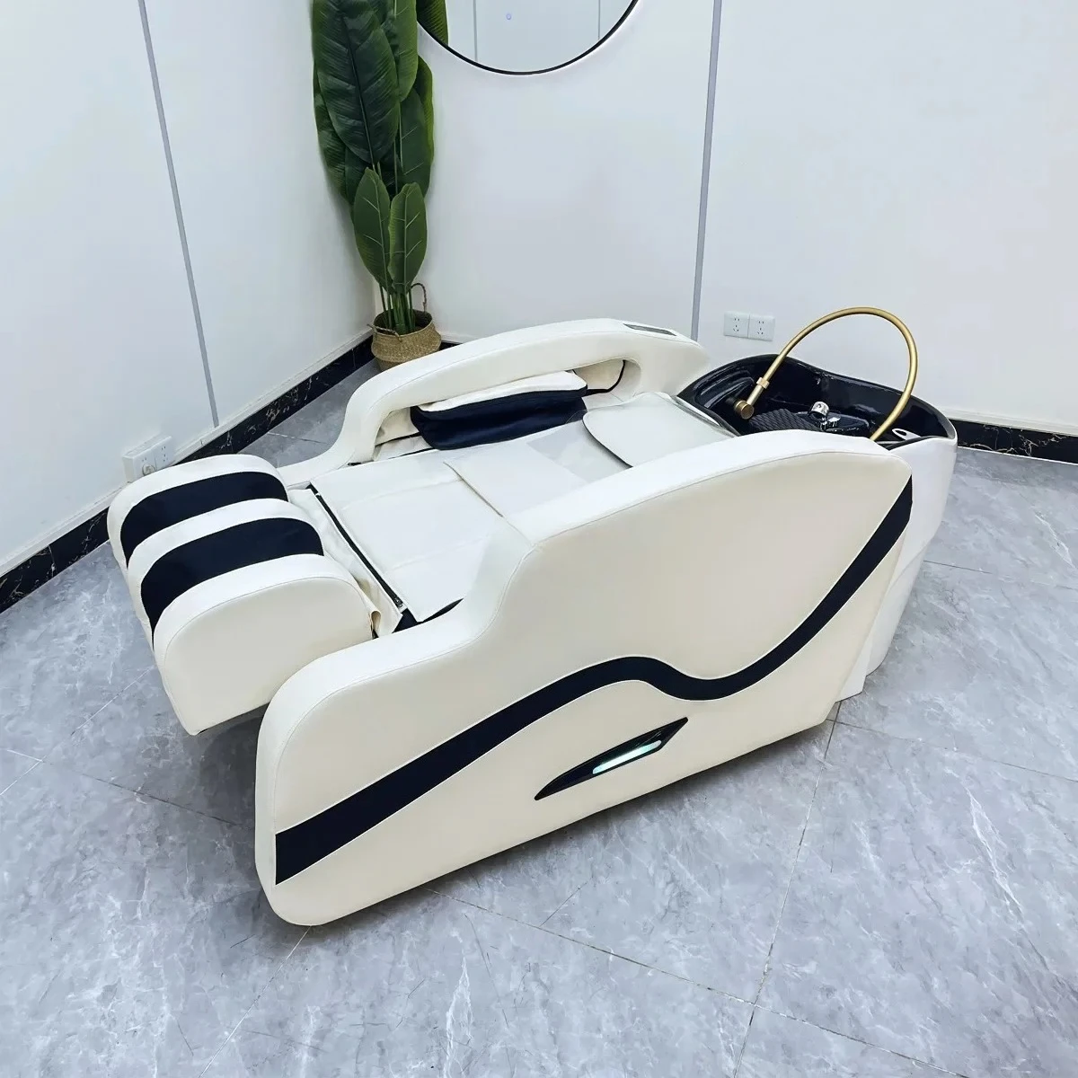 

Fully automatic intelligent electric massage shampoo bed for hair salon