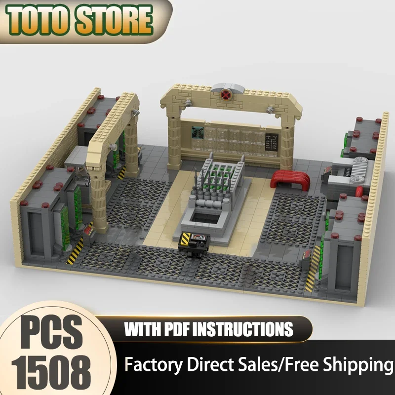 Famous Movie Model Building Bricks X Transformation Chamber Technology Modular Blocks Gifts Christmas Toys DIY Assembly