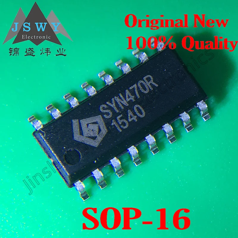 

(20/50 pcs) SYN470R SOP-16 SYN470 Single Chip ASK/OOK Radio Receiver Chip New Original Stock Electronics