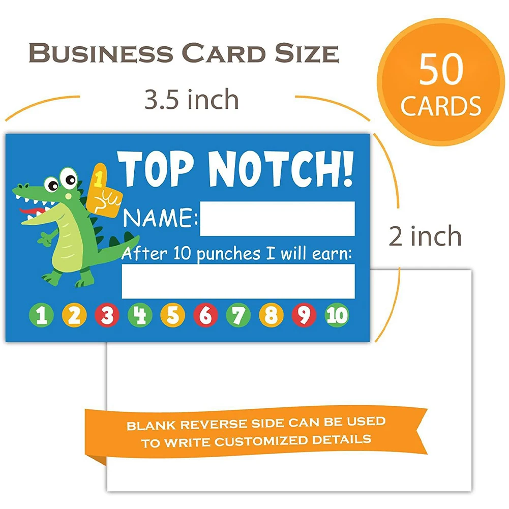 学校のロイヤルペニーリワード教室、実用的な教師パンチカード、耐久性のある紙の管理、行動、巨大な報酬、300個