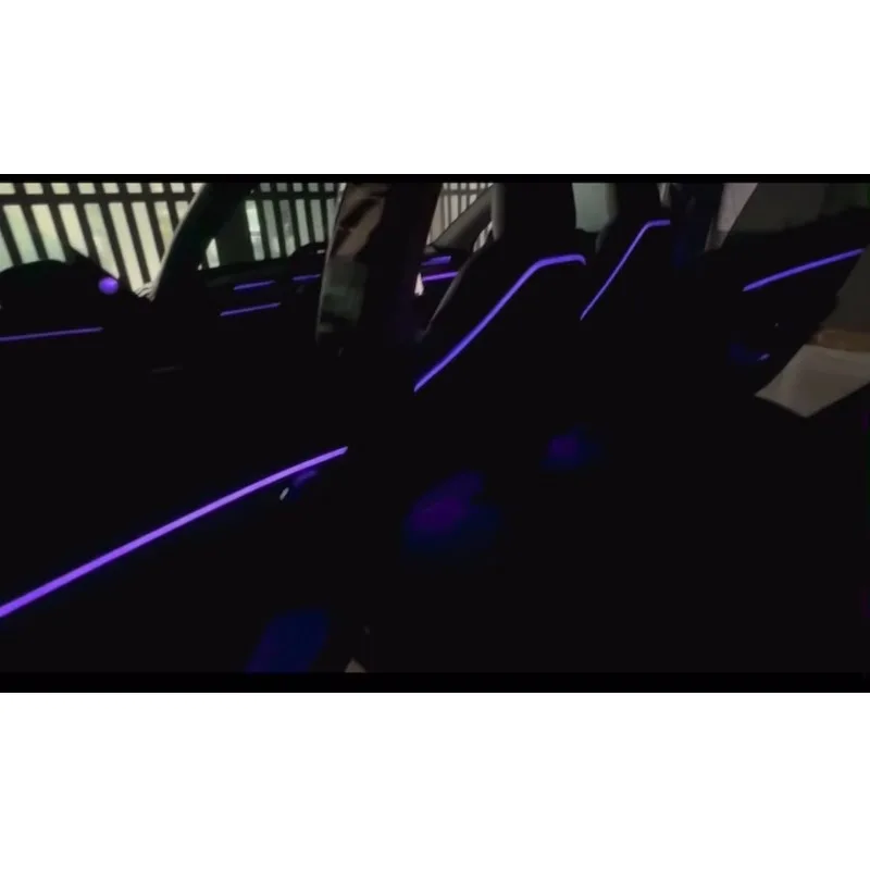 Car Right Hand Driver RHD Symphony Ambient Light Interior Strip Lamp Colorful Suitable for  Model 3 Model Y 2021-2022