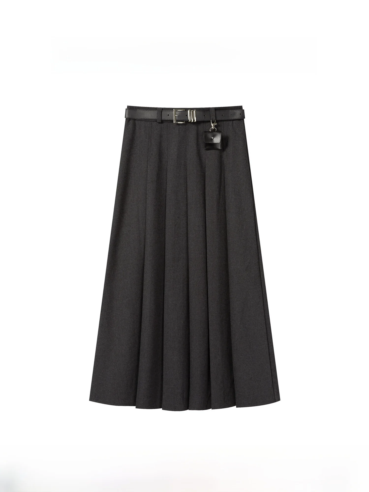 

Женская асимметричная юбка А-силуэта Ele Bla из полиэстера с высокой талией на молнии для осени