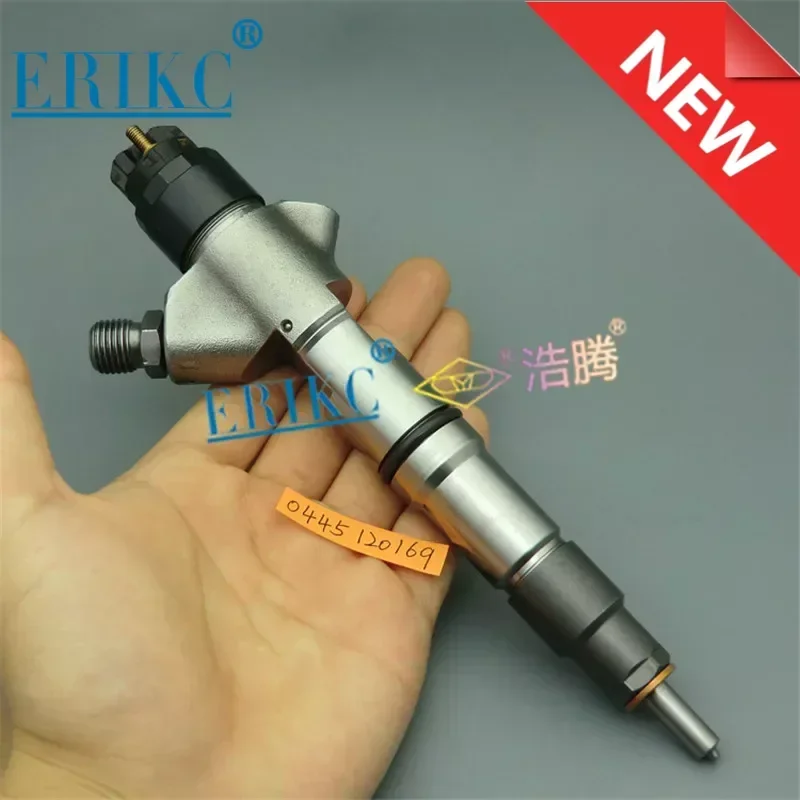 ERIKC 0 445 120 169 Fuel Injection Assy Diesel CRINCR/IPL24/ZERES20 CR Injector 0445120169 Diesel Nozzle Injector 0445 120 169