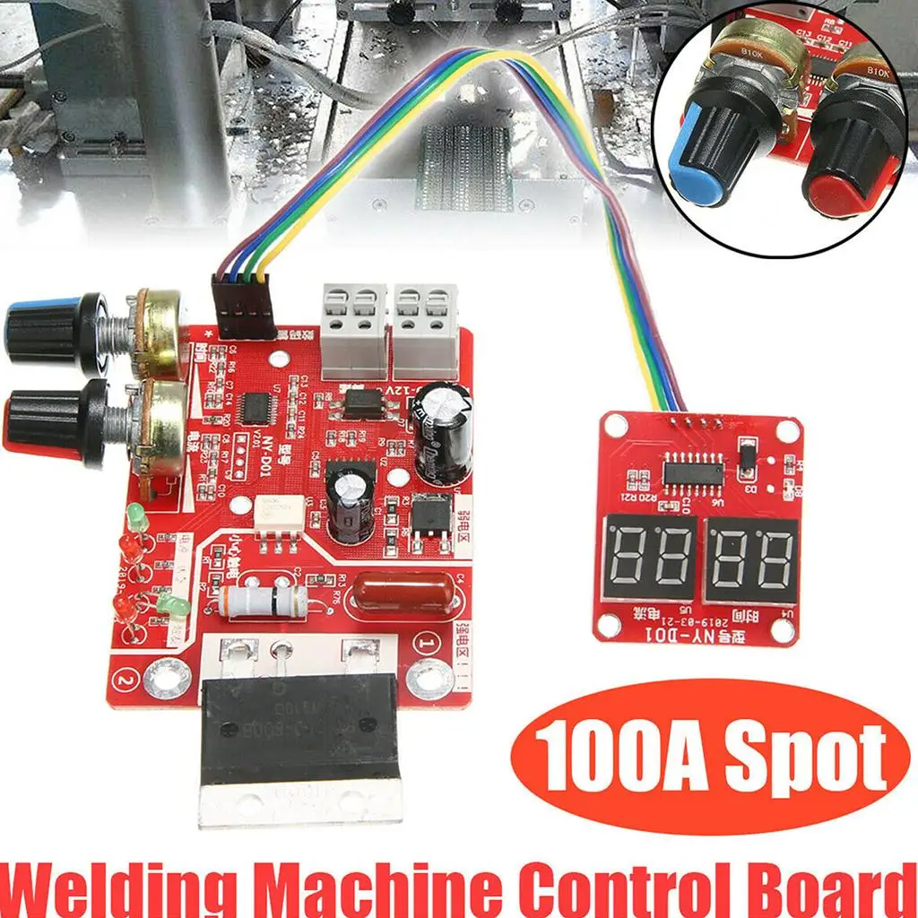 Welder Spot Time Control Board Adjustable for Mini Portable Dongguan Battery Spot Welding Machine