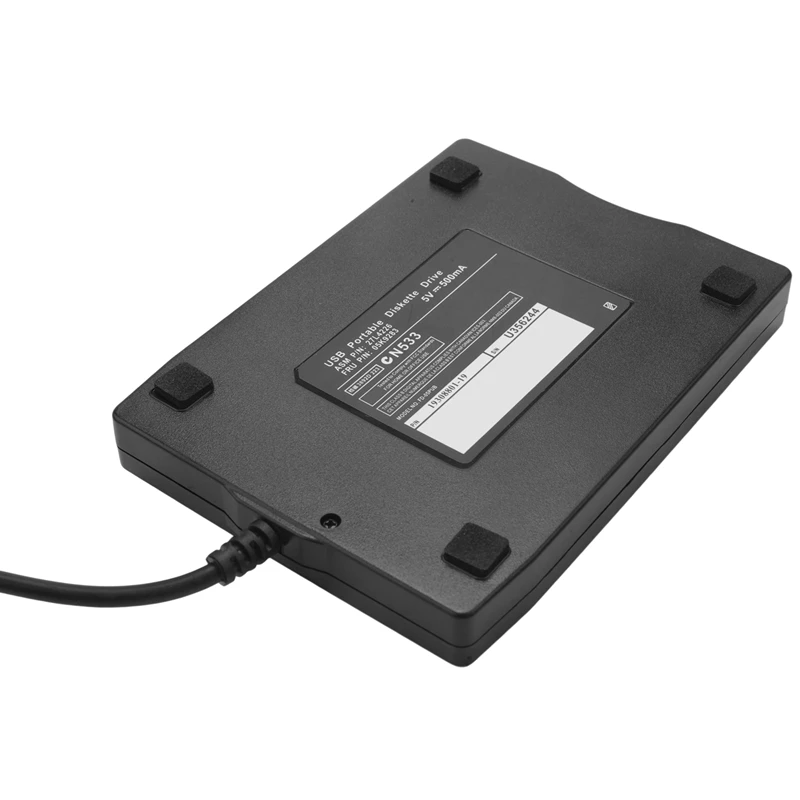 USB Portable Diskette Drive 1.44Mb 3.5 Inch 12 Mbps USB External Portable Floppy Disk Drive Diskette FDD For Laptop