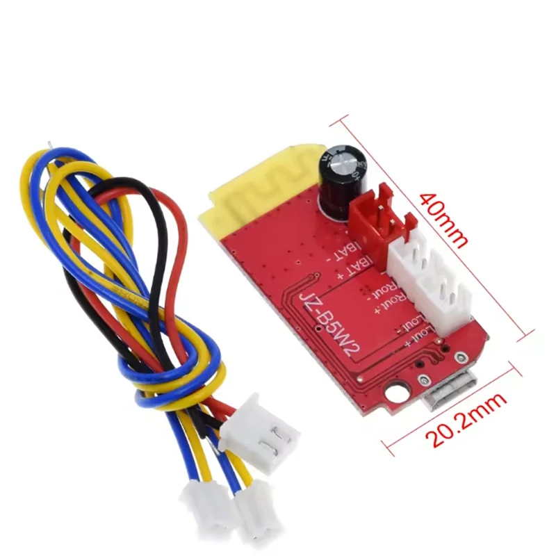 DC 3.7V 5V 3W Digital Audio Amplifier Board Double Dual Plate DIY Bluetooth Speaker Modification Sound Music Module Micro USB