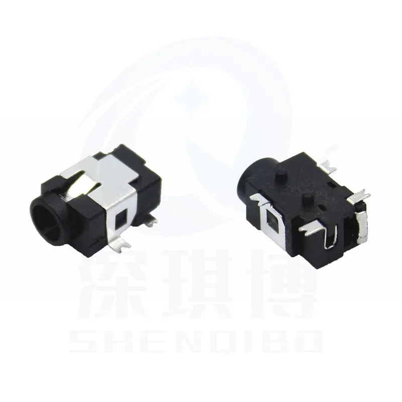 10PCS DC031A DC Power Supply Jack Socket Female Panel Mount Connector 3.5mm 1.35mm DC-031A 3.5*1.35