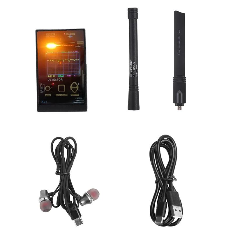 AA60-X11 مكافحة كاميرا علة كاشف GPS المقتفي RF 2/3/4/5G إشارة الماسح الضوئي أجهزة الاستماع مكتشف