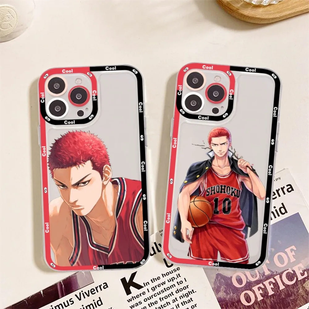 Sport S-slam Dunk Anime Phone Case For Samsung S 20 S 21 S 22 S 23 Lite Plus Ultra Mobile Cover