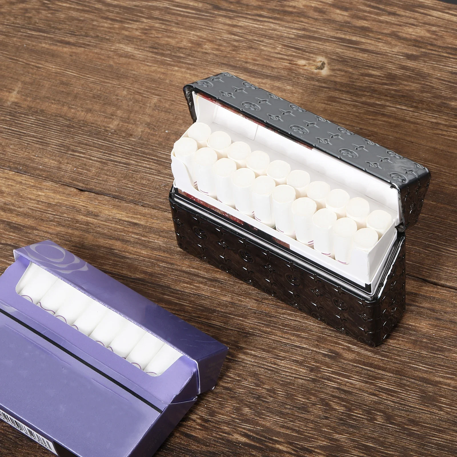 Print Flower of Good-looking Patterns Choose From 20-pack Exquisite Cigarette Boxes for Creative PC Cigarette Boxes