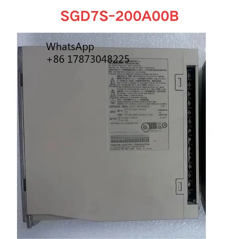 Driver Servo SGD7S-200A00B202 bekas Tes fungsional OK
