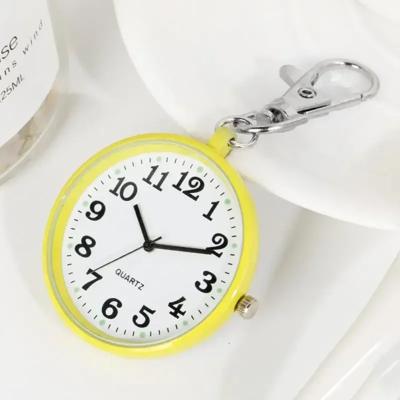 New Arrival Pocket Watches Minimalist Quartz Nurse Watch For Unisex Women Mens Nurse Doctor Key Buckle Pendant Watch Wholesale