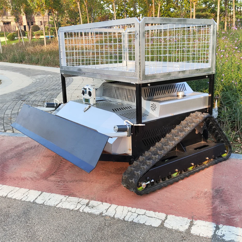 Commercial Household Garden Machinery Lawn Mower Tractor 420cc Fuel Engine Zero-turn Remote Control Lawn Mower