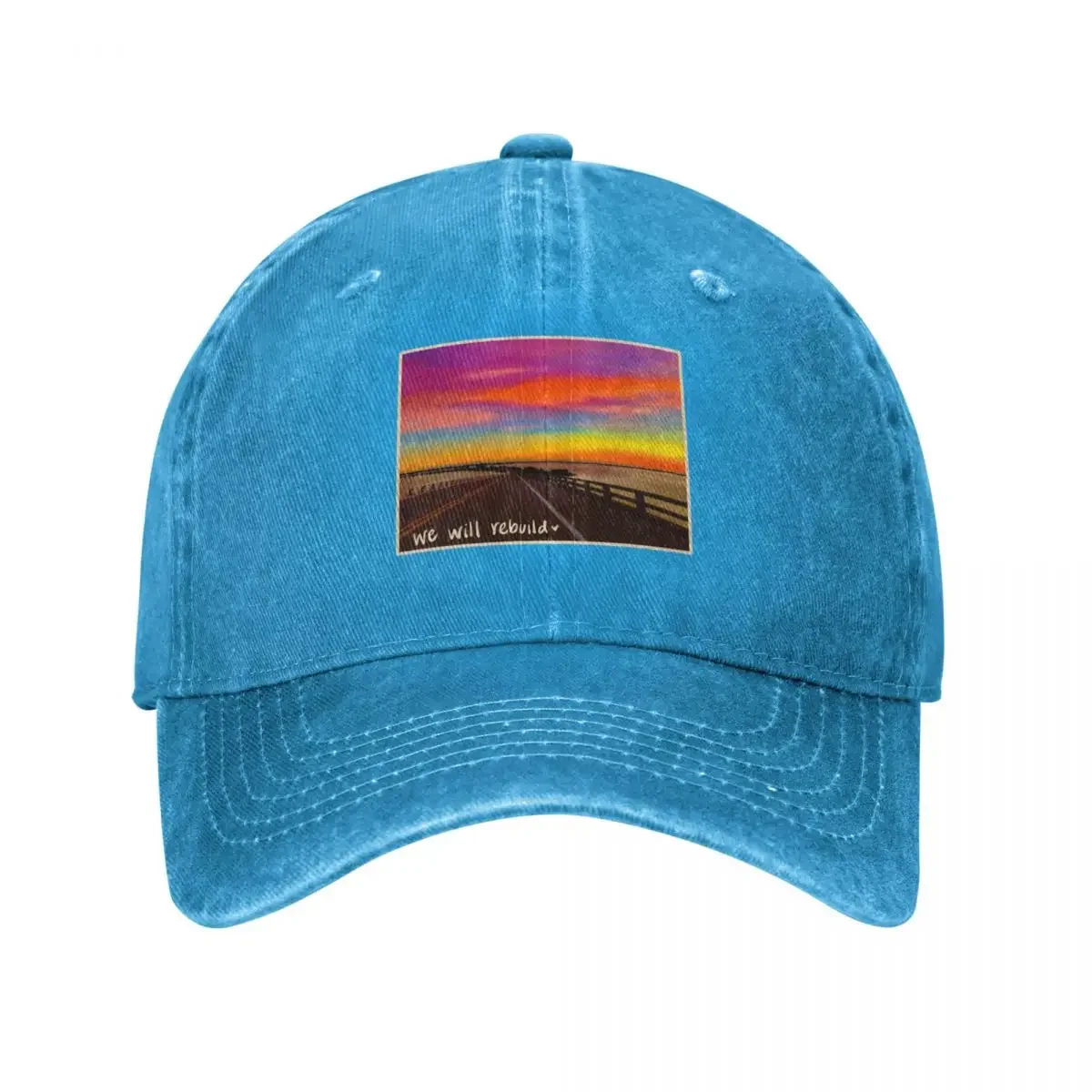 We Will Rebuild - Sanibel Island Causeway Baseball Cap New In The Hat tactical cap fishing caps man summer hat Hats Man Women's