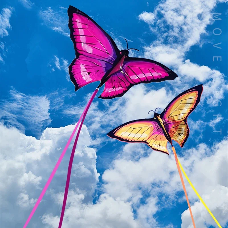 free shipping new butterfly kite flying toys for children kites and rays and lines wind kites Line winder outdoor games children