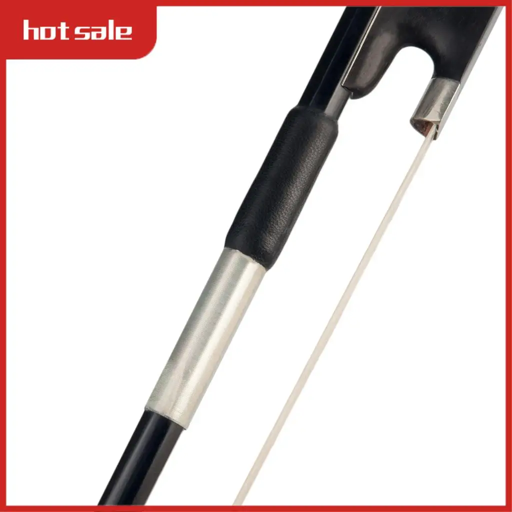 

AC22-4/4 Carbon Fiber Violin Bow Black Bow 4/4 Acoustic Violin Bow Ebony Frog