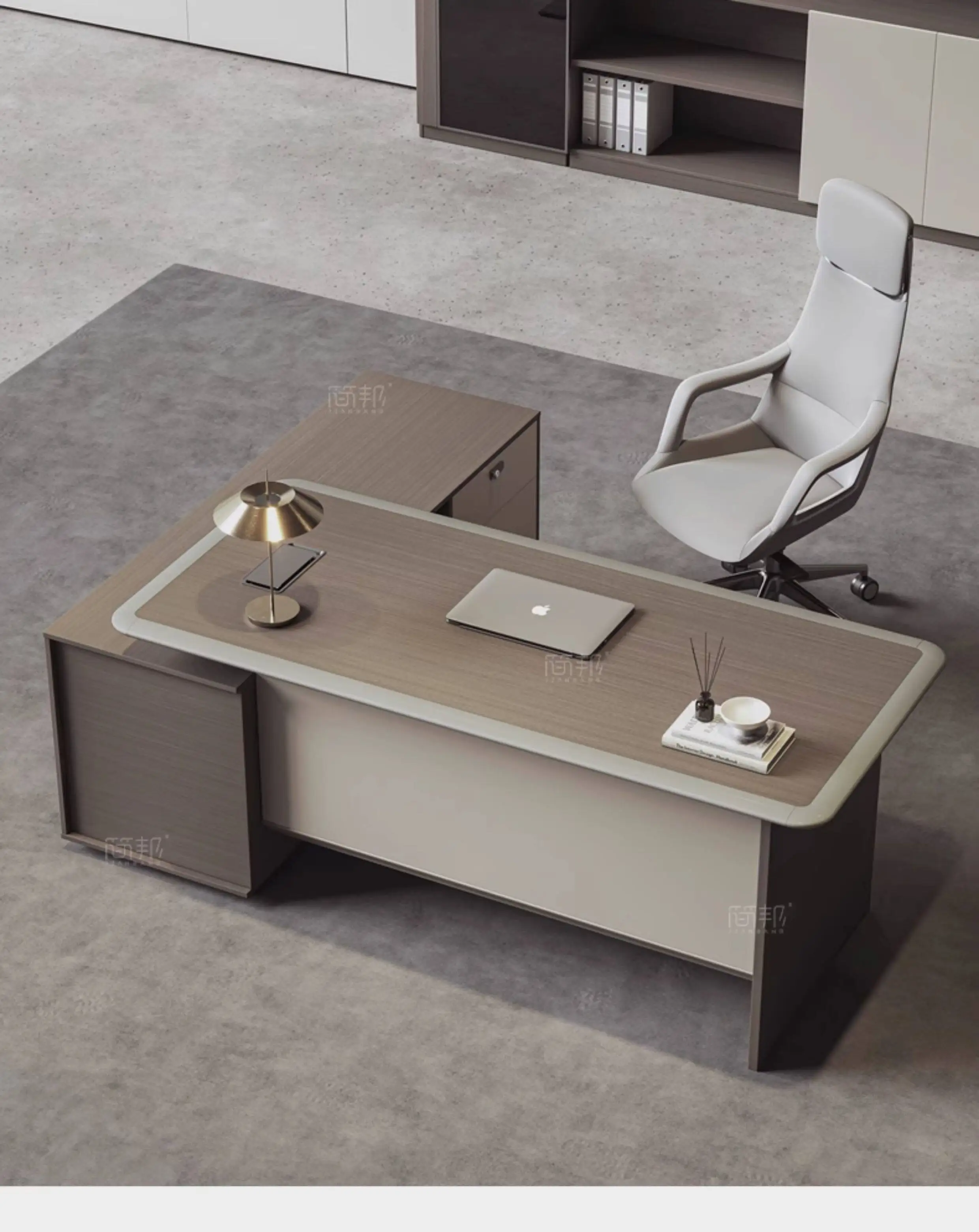 

PYJ supervisor desk general manager desk chair combination simple modern desk