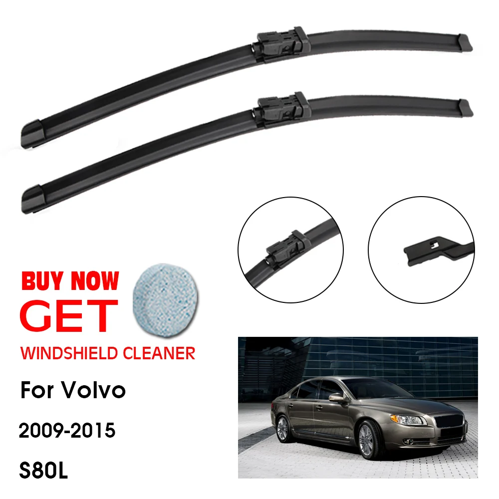 

Car Wiper Blade For Volvo S80L 26"+20" 2009-2015 Front Window Washer Windscreen Windshield Wipers Blades Accessories