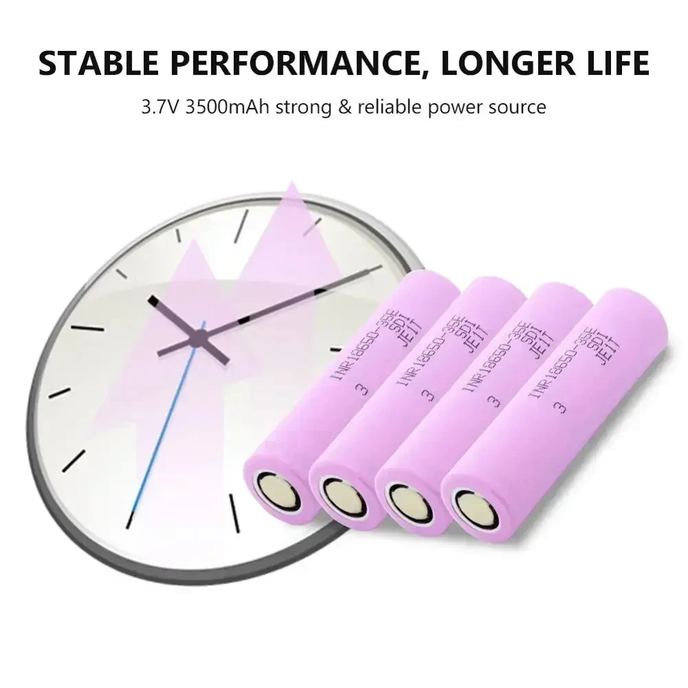Rechargeable Li-ion Battery for Samsung Phones & Devices High Drain 20A Discharge 3500mAh Capacity Stable Performance