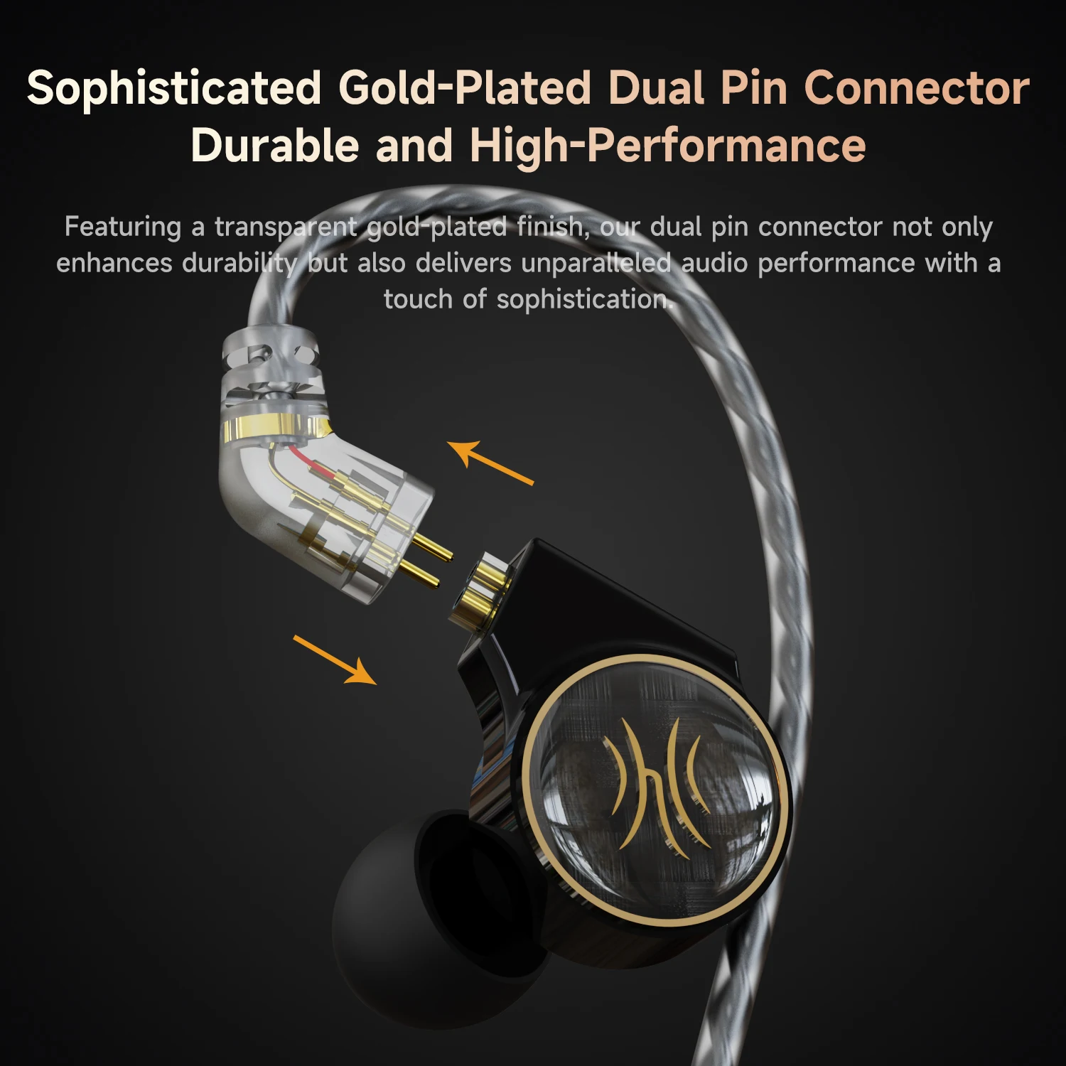 Oneodio Master1 หูฟังแบบมีสายในหู 1BA + 1DD Hi-Res Monitor หูฟังที่ถอดออกได้ HiFi หูฟัง 3.5 มม./ประเภท C พร้อมไมโครโฟน